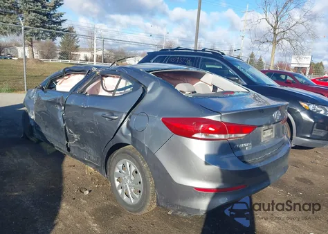 2018 Hyundai Elantra Se из США, поврежденный, VIN KMHD74LF4JU607187